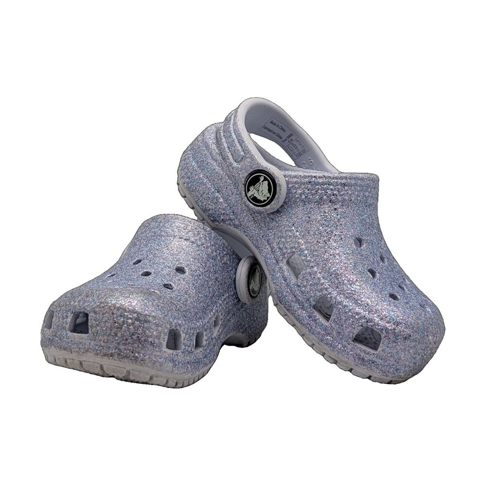 Crocs Classic Glitter Clogs Toddler 6